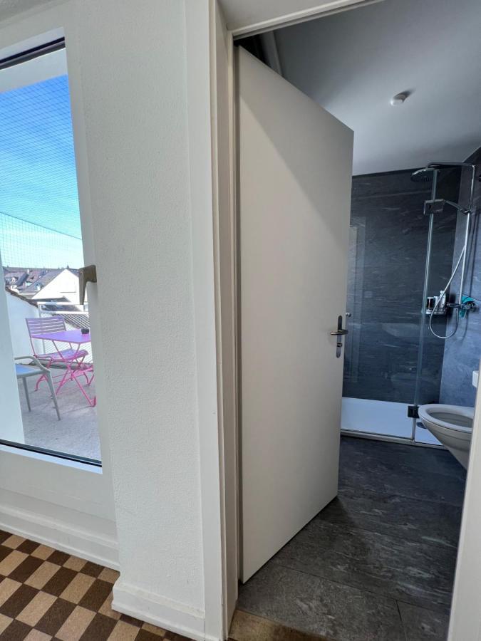 City Center Rooftop Studio With Oldtown View Basel Exteriör bild