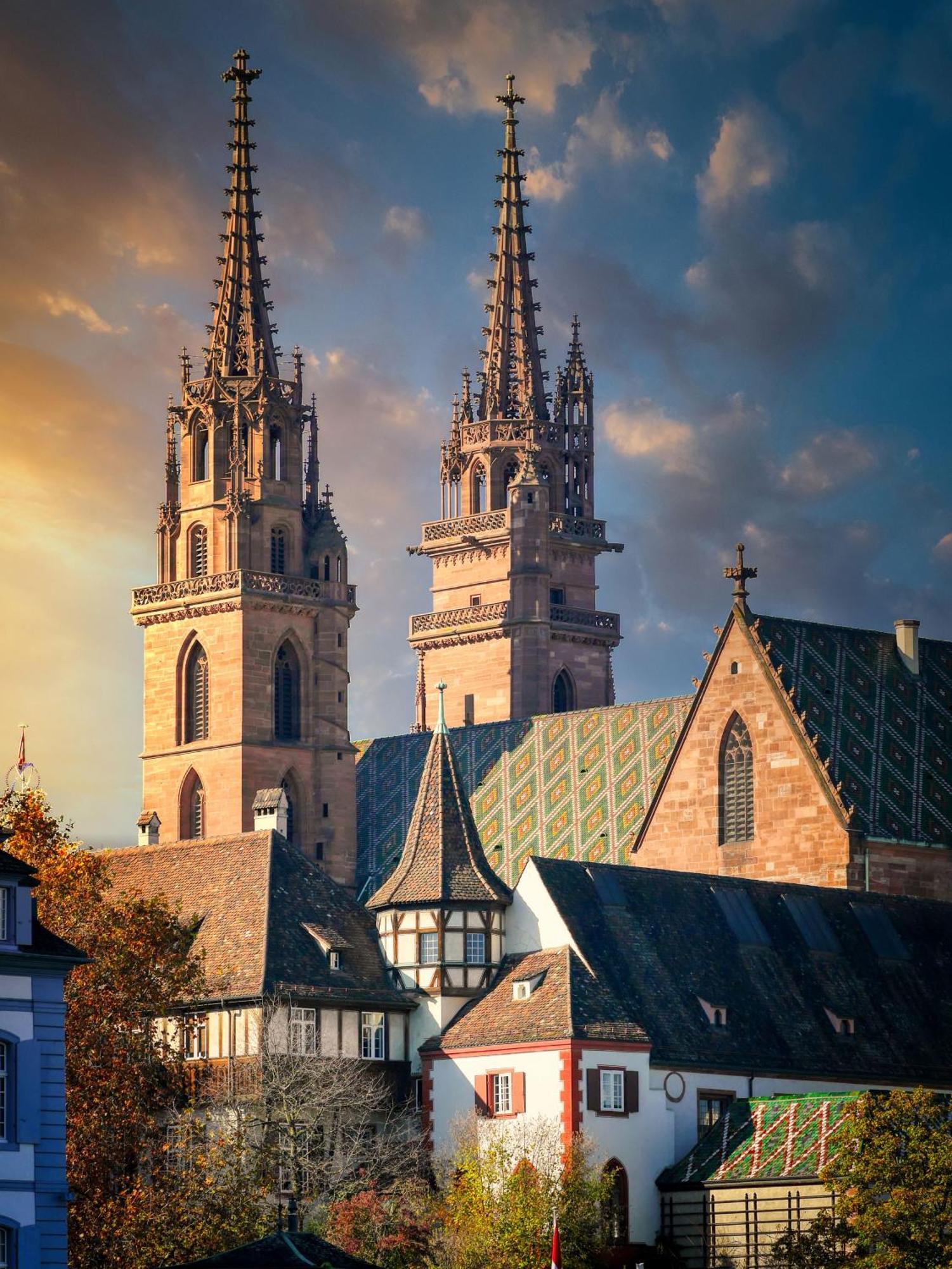 City Center Rooftop Studio With Oldtown View Basel Exteriör bild