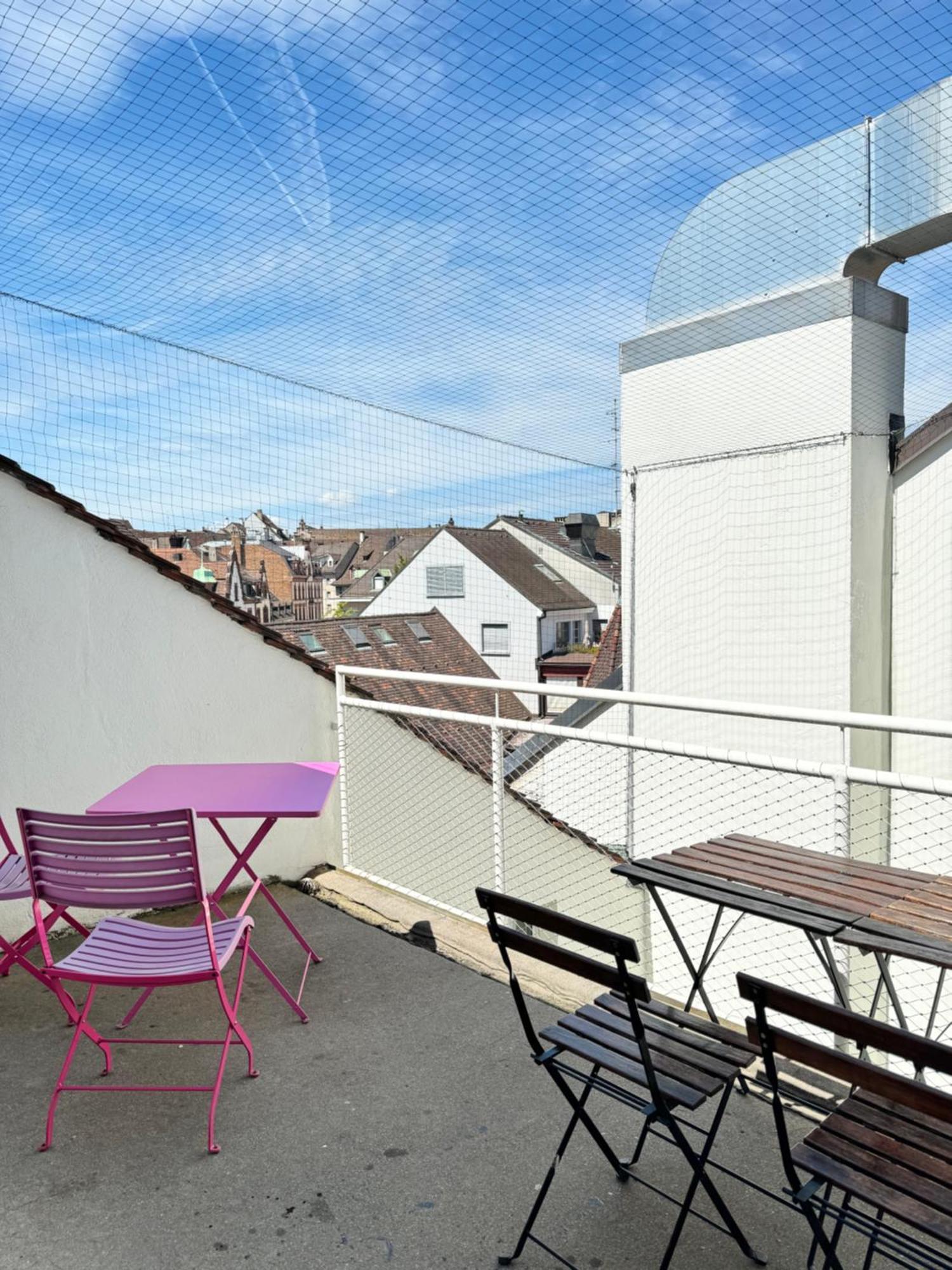 City Center Rooftop Studio With Oldtown View Basel Exteriör bild