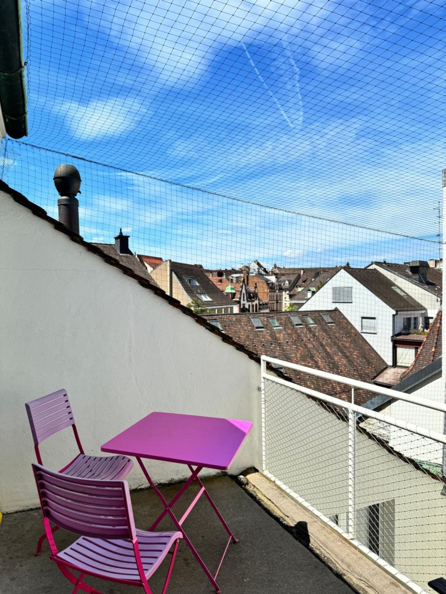 City Center Rooftop Studio With Oldtown View Basel Exteriör bild